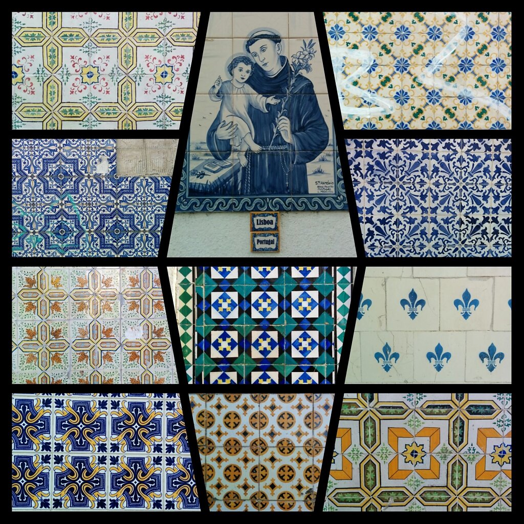 Lisboa #azulejos #Lisbonne #streetart