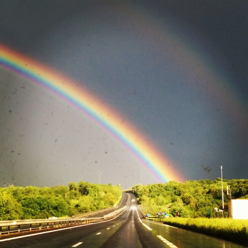 Double rainbow #poney #licorne #BISOUSNOURS #rainbow #arc en ciel